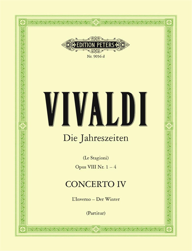 The Four Seasons, Concerti Op. 8